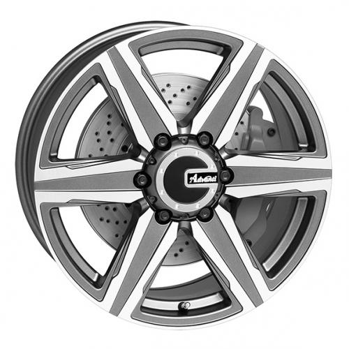 Advanti Titan Matt Gunmetal Polished