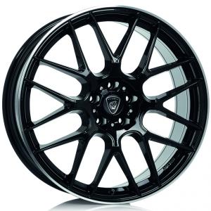 Aluett 71 Black 8x18 5/114 ET45 B70.4 - Aluminiumfälgar