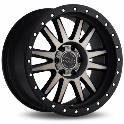 BLACK RHINO Tanay Matt Black Machined Face Titanium