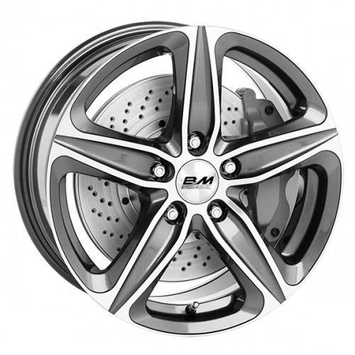 BM Drive Matt Gunmetal Polished