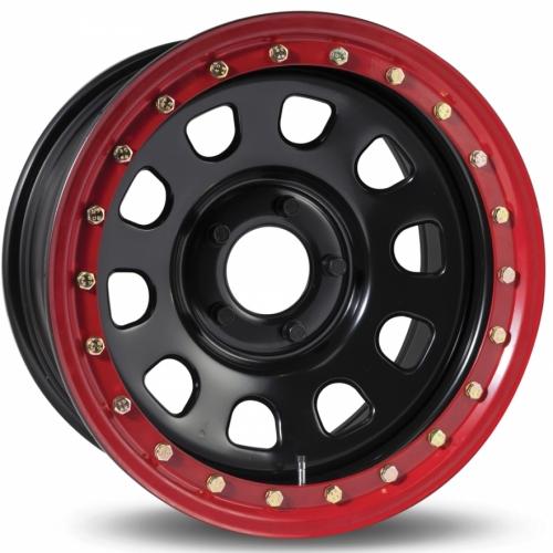 EURASTEEL M4 BLACK/RED