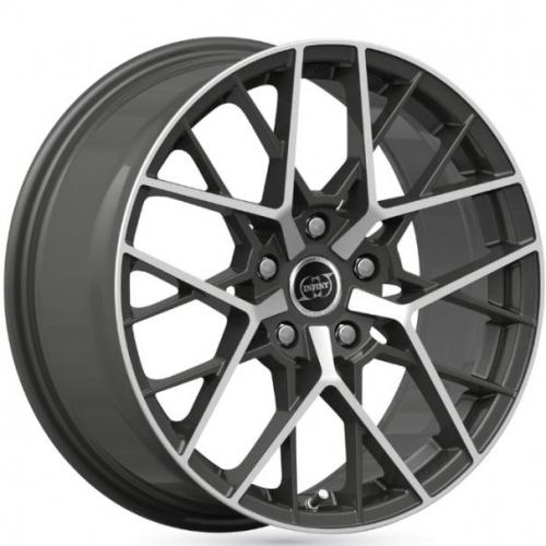 INFINY Tonix Satin Gunmetal Machined Face