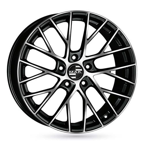 MAK Monaco Black Machined Face