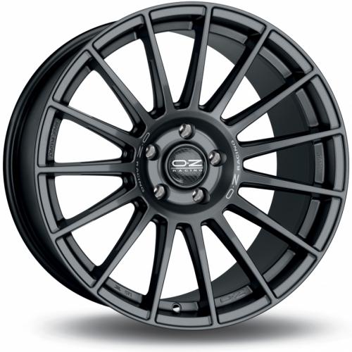 OZ Superturismo Dakar Matt Gun Metal Silver Lettering