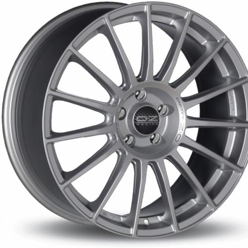 OZ Superturismo LM Matt Silver Black Lettering