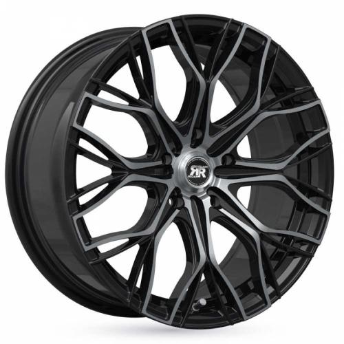 Racer Matrix Bright Black Machined Face