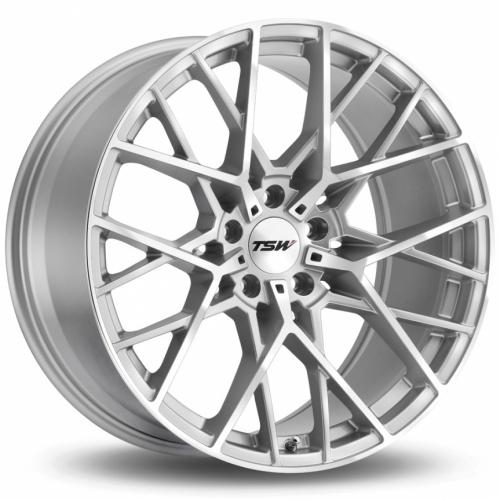 TSW Sebring Silver Machined Face