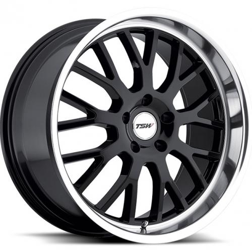 TSW Tremblant Gloss Black Machined Lip
